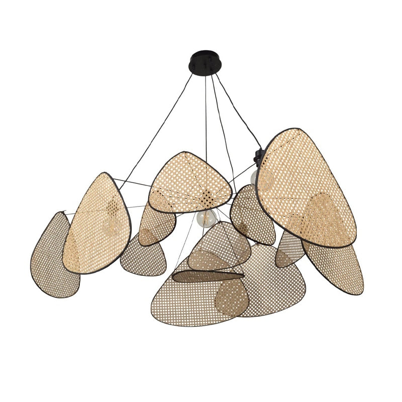 Leaf Rattan Lamp